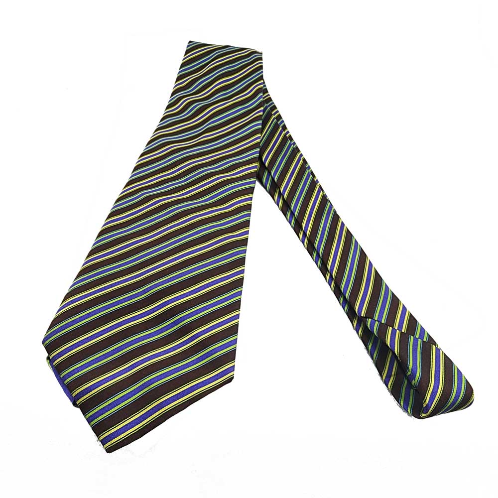 Dormeuil 60″ Striped Neck Tie